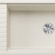 Blanco ELON XL 8 S csepptálcás gránit mosogató törtfehér InFino 860 x 500 x 190 mm - 527073