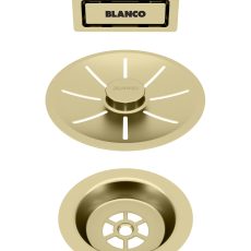 Blanco InFino szett satin gold 1 medencés gránit mosogatóhoz – 203476