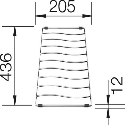 Blanco ELON XL 8 S csepptálcás gránit mosogató törtfehér InFino 860 x 500 x 190 mm - 527073 - Image 2