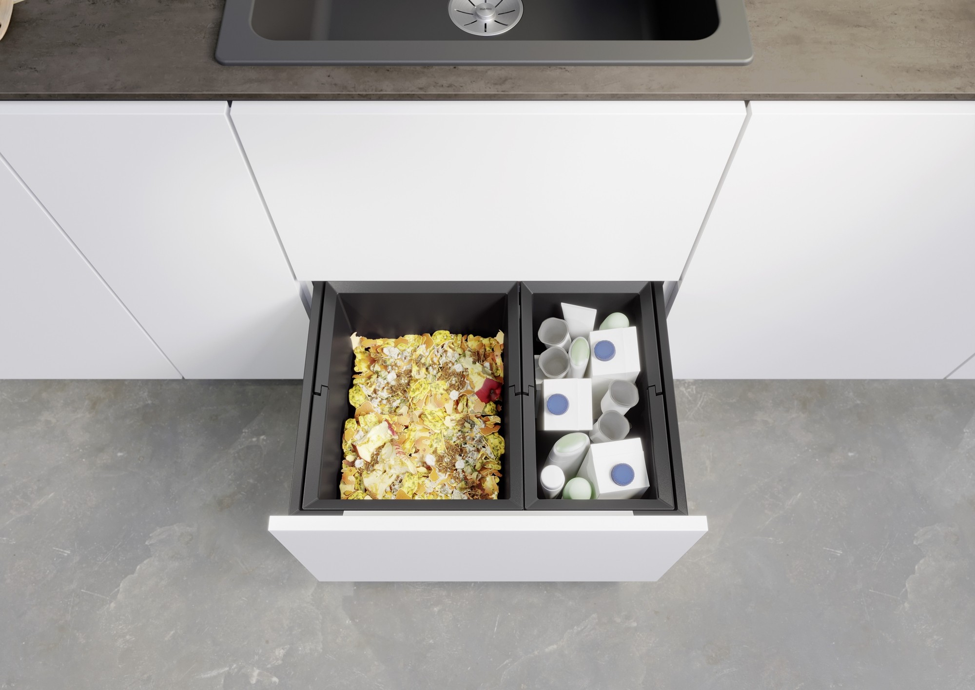 Blanco FLEXON II LOW 60/2 konyhai hulladékgyűjtő - 526641 - Image 10