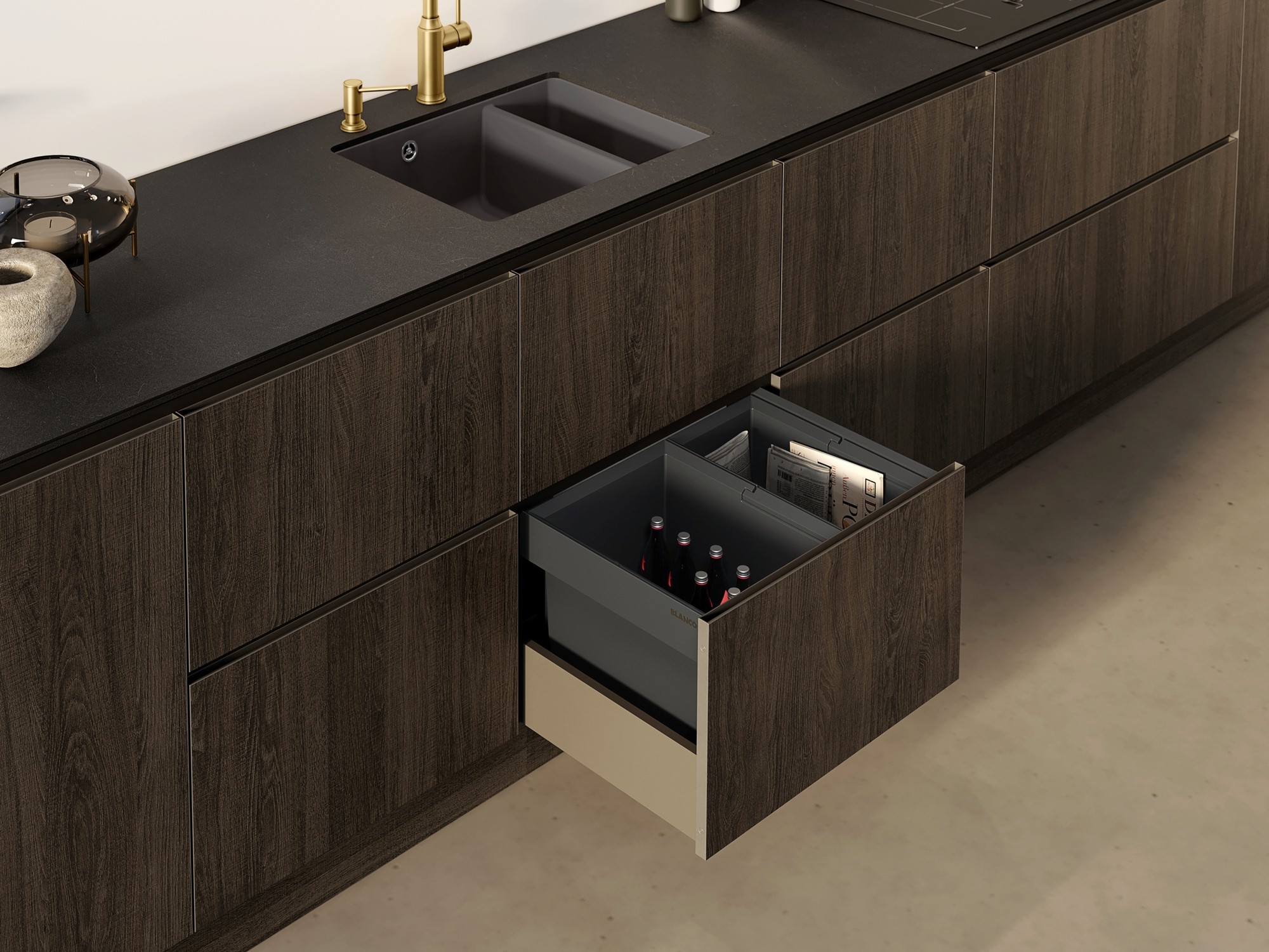 Blanco FLEXON II LOW 60/2 konyhai hulladékgyűjtő - 526641 - Image 9