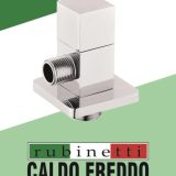 Caldo Freddo QUADRO - sarokszelep - KRÓM - kerámiabetétes - 1/2 " - 3/8" - CF-10261238 - Image 2