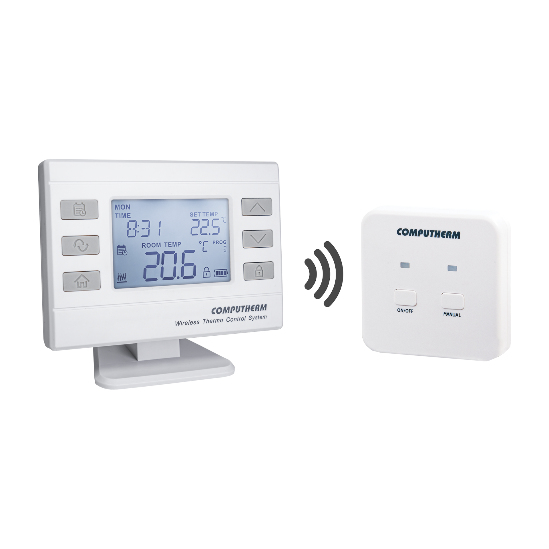 Computherm Q72RF Programozható, rádiofrekvenciás, digitális szobatermosztát (másolat)