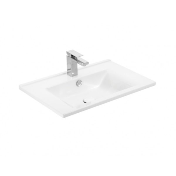 Viva STYLE Karina 75 lábon álló fürdőszobabútor 3 fiókos Sanovit ATRIA 9075 mosdóval 75 x 45,5 cm - DD750-3F - Image 7