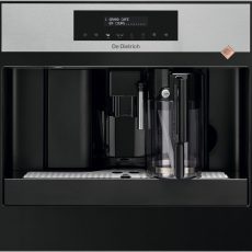 De Dietrich beépíthető automata kávéfőző, 5 kávéerősség, 3 kávéhosszúság, LCD kijelző, platinum