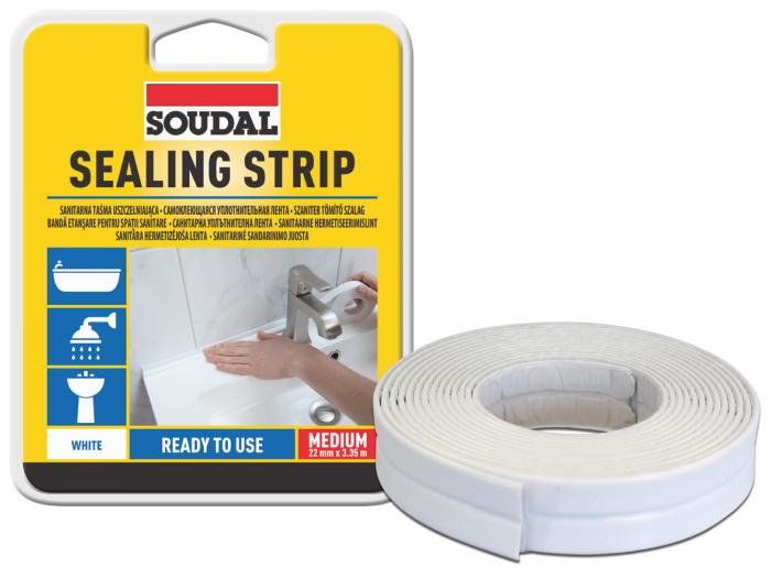 Soudal Stealing Strip öntapadós szaniter tömítő szalag