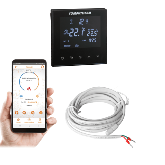 Computherm E300 Wi-Fi termosztát radiátoros- és padlófűtési rendszerekhez
