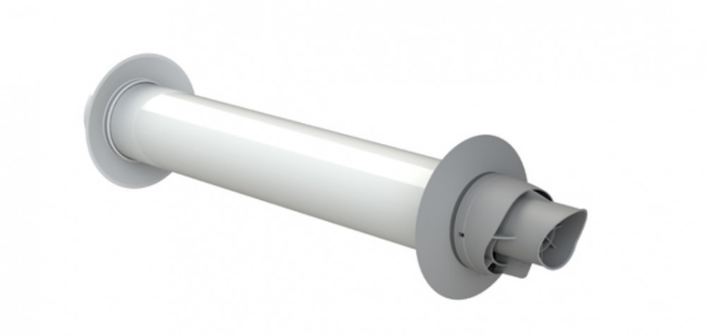 Tricox PPs/Alu 80/125 koncentrikus füstgáz elvezető