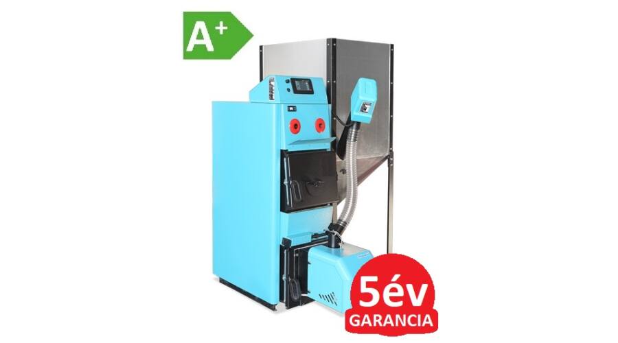 Centrometal EKO-CKP + Cm Pelet-set 14 kW pellet kazán érintőképernyős kazán vezérléssel
