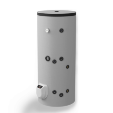 ELDOM Green Line S 300 álló indirekt HMV tartály (300 liter / 1 hőcserélő / 3 kW elektromos fűtőbetét) - Image 2
