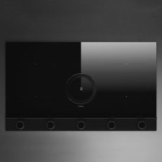 ELICA NIKOLATESLA UNPLUGGED BL/A/90 páraelszívóval integrált ind. főzőlap, 90 cm, külső kivezetés, fekete