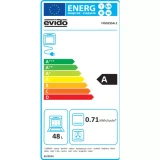 Evido FREE GE55A szabadonálló rusztikus gáztűzhely elektromos sütővel antracit/bronz - FOGE55A-1 - Image 3