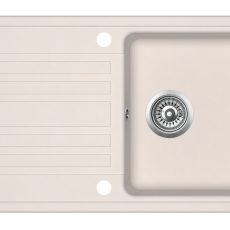 Evido Home 45S csepptálcás gránit mosogató 765 x 460 x 190 cm bézs - 105546