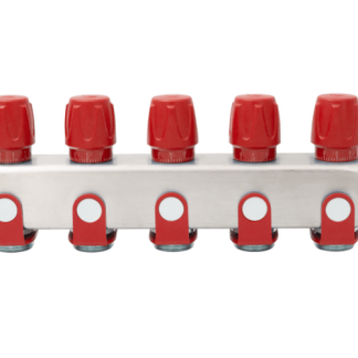 Everline EVP-DSD3411 rozsdamentes szelepes osztó 3/4" eurokónusz csatlakozókkal