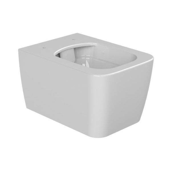 CeraStyle HERA fali WC - MATT FEHÉR - rimless - perem nélküli - rejtett szerelésű - mély öblítés - HC01706PN04