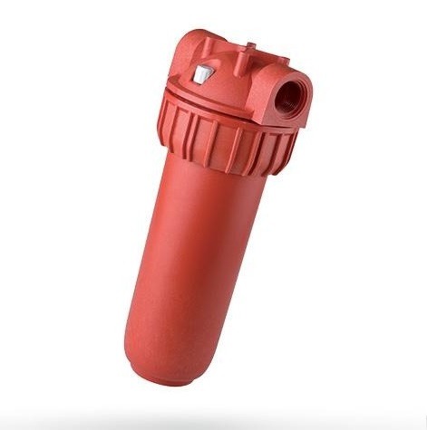 Atlas Filtri Plus Hot 3P SX vízszűrő ház forró vízre 10", 3/4" csatlakozással