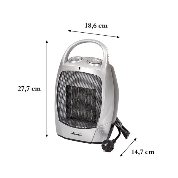 Loa elektromos kerámiabetétes hősugárzó 750W/1500W - HPC-D1501L - Image 3