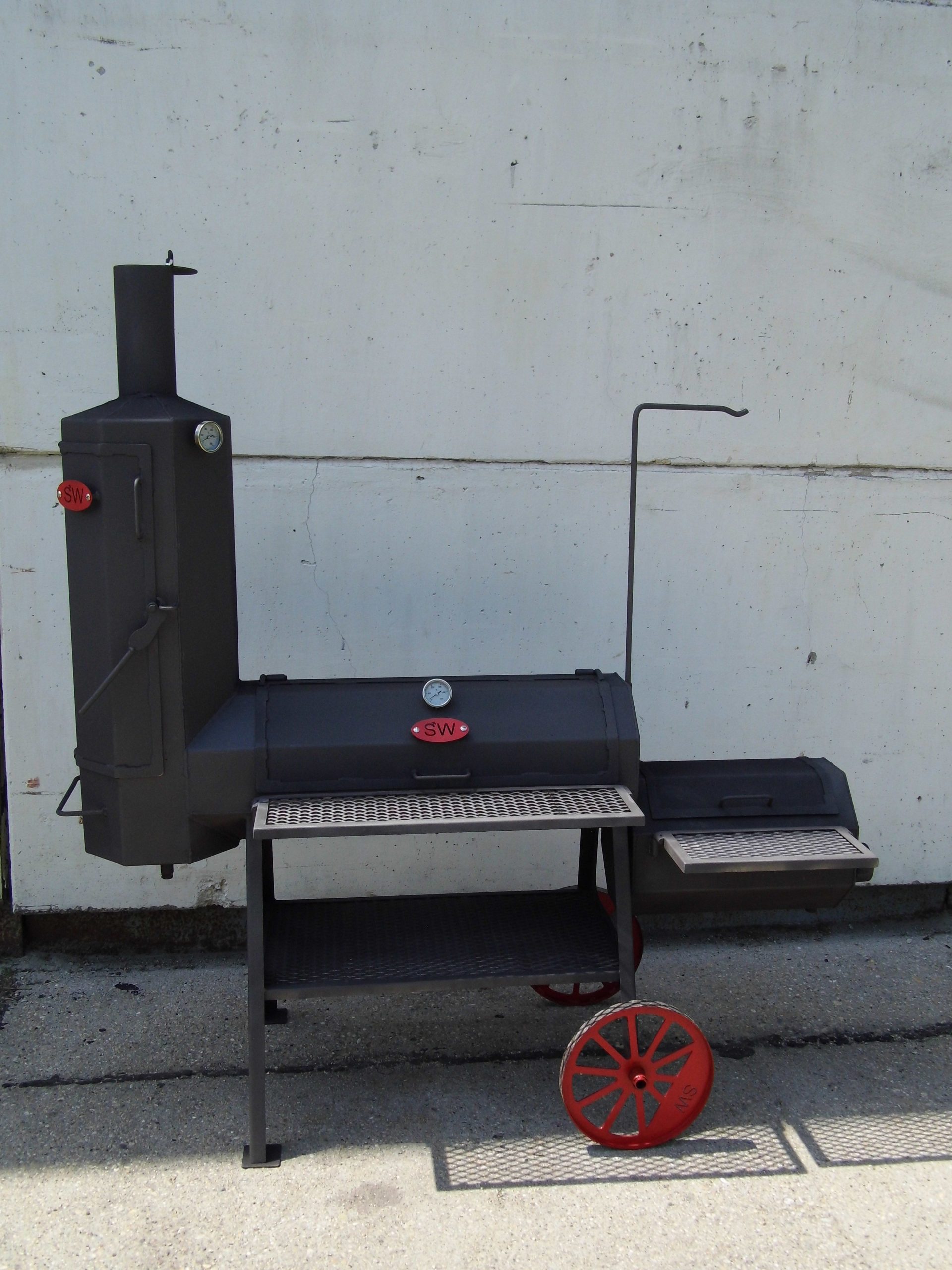 Aurél BBQ 414 amerikai grill és BBQ sütő
