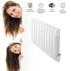 Deltacalor CALDO WIFI 1800 hőtározós elektromos olajradiátor (1800 Watt) 10 tag/930x580mm - Image 7