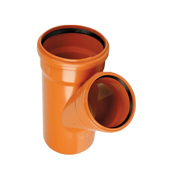 KG PVC csatornacső 45°-os ág idom