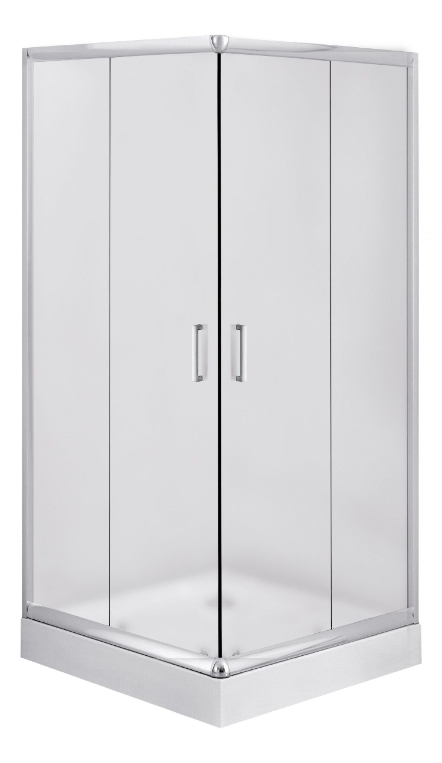 Deante Funkia szögletes zuhanykabin matt üveggel 80 x 80 x 185 cm KYC642K