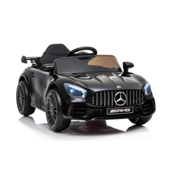 Elektromos autó AMG Mercedes-Benz fekete - LEA-M-AMG-GTR-FEK