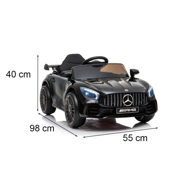 Elektromos autó AMG Mercedes-Benz fekete - LEA-M-AMG-GTR-FEK - Image 3