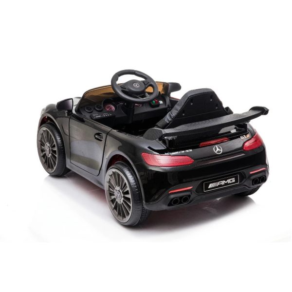 Elektromos autó AMG Mercedes-Benz fekete - LEA-M-AMG-GTR-FEK - Image 4