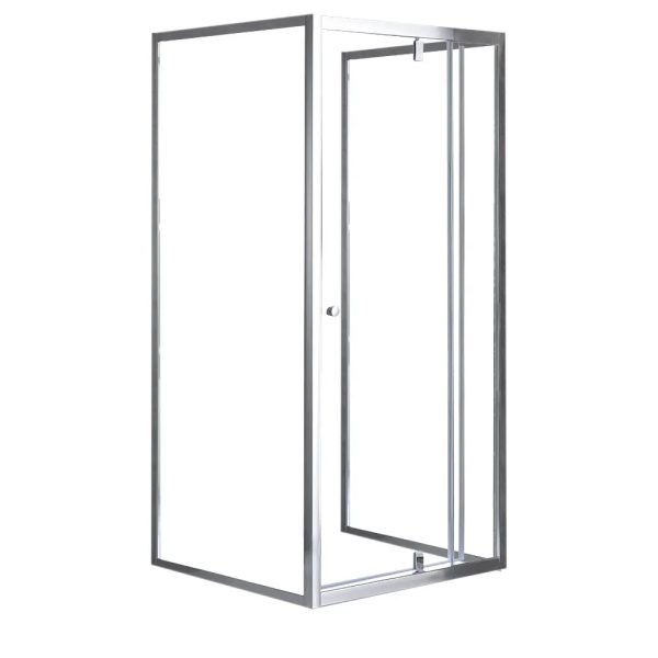 Flexi 80x90 cm falsíkra szerelhető aszimmetrikus zuhanykabin zuhanytálca nélkül - LF011_LF1290ASZ