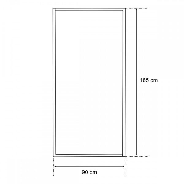 Flexi fix zuhanyfal 90x185 cm - LF1290 - Image 8