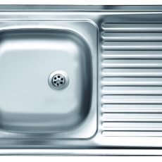 Livinox 986813 csepptálcás teletetős rozsdamentes mosogató 800 x 500 x 100 mm
