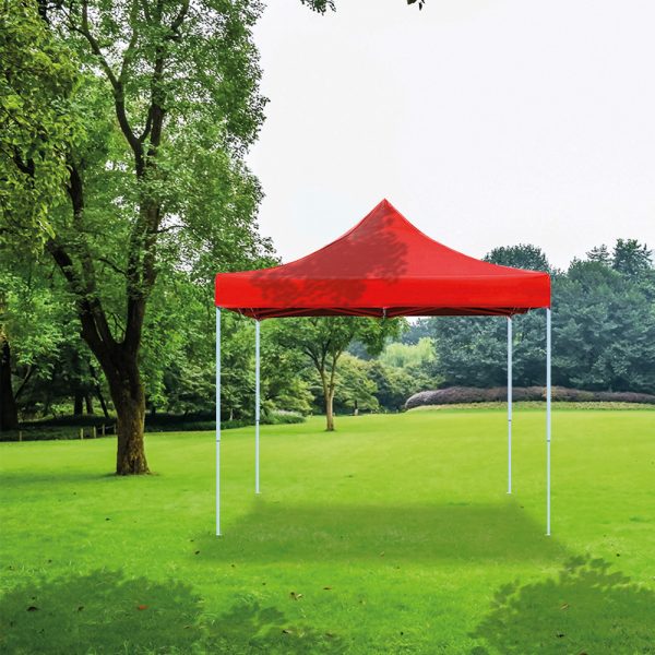 Összecsukható kerti pavilon 3x3 m - LKP-30-RED - Image 7