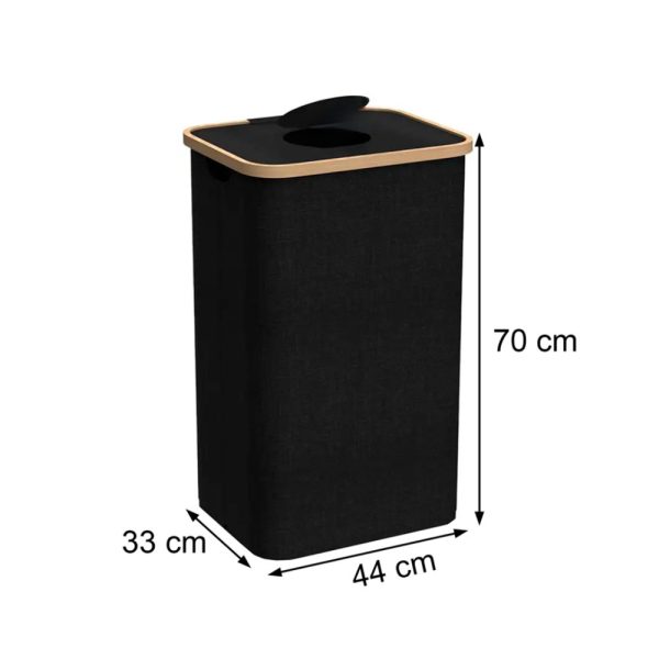 Szelektív palackgyűjtő 100l fekete - LPGY-100-BL - Image 3