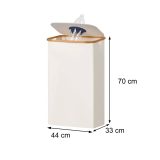 Szelektív palackgyűjtő 100l fehér - LPGY-100-WH - Image 3