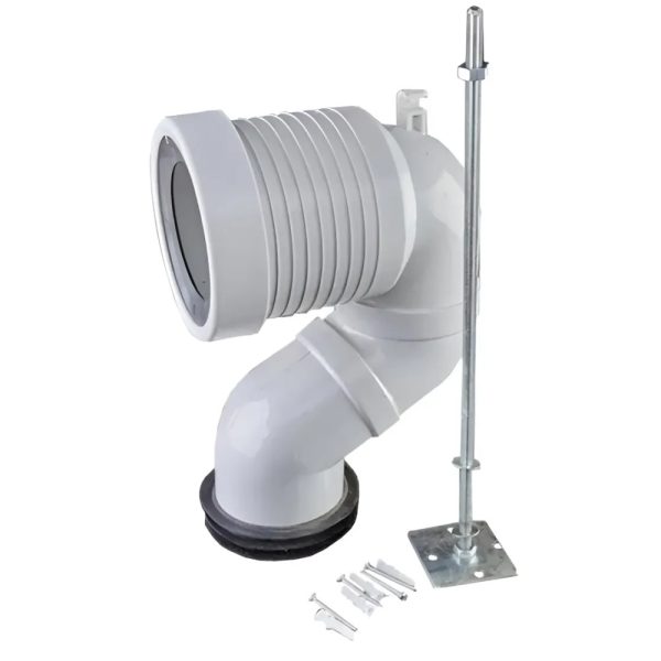 S-bekötő álló és monoblokkos WC-hez - LSB-01