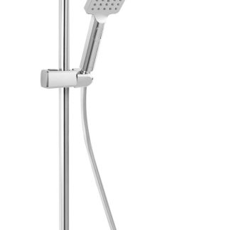 Ferro Algeo Square esőztető zuhanyrendszer és kádcsaptelep NP80-BAQ13U