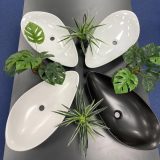 CeraStyle OLIVE - PULTRA ültethető - Top Counter - porcelán mosdó - MATT FEKETE -75 x 38 cm - Image 8