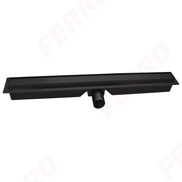 Ferro Super Slim Pro - zuhanyfolyóka, matt fekete