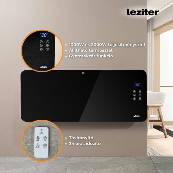 Hekla elektromos fűtőtest 1000W/2000W - PN2000G - Image 4