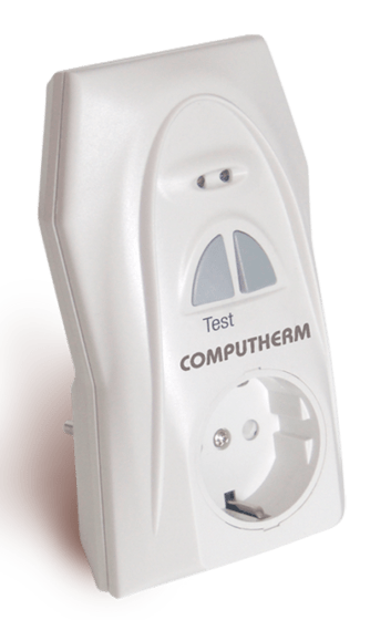 Computherm Q2RF rádiófrekvenciás kapcsolójel továbbító dugalj