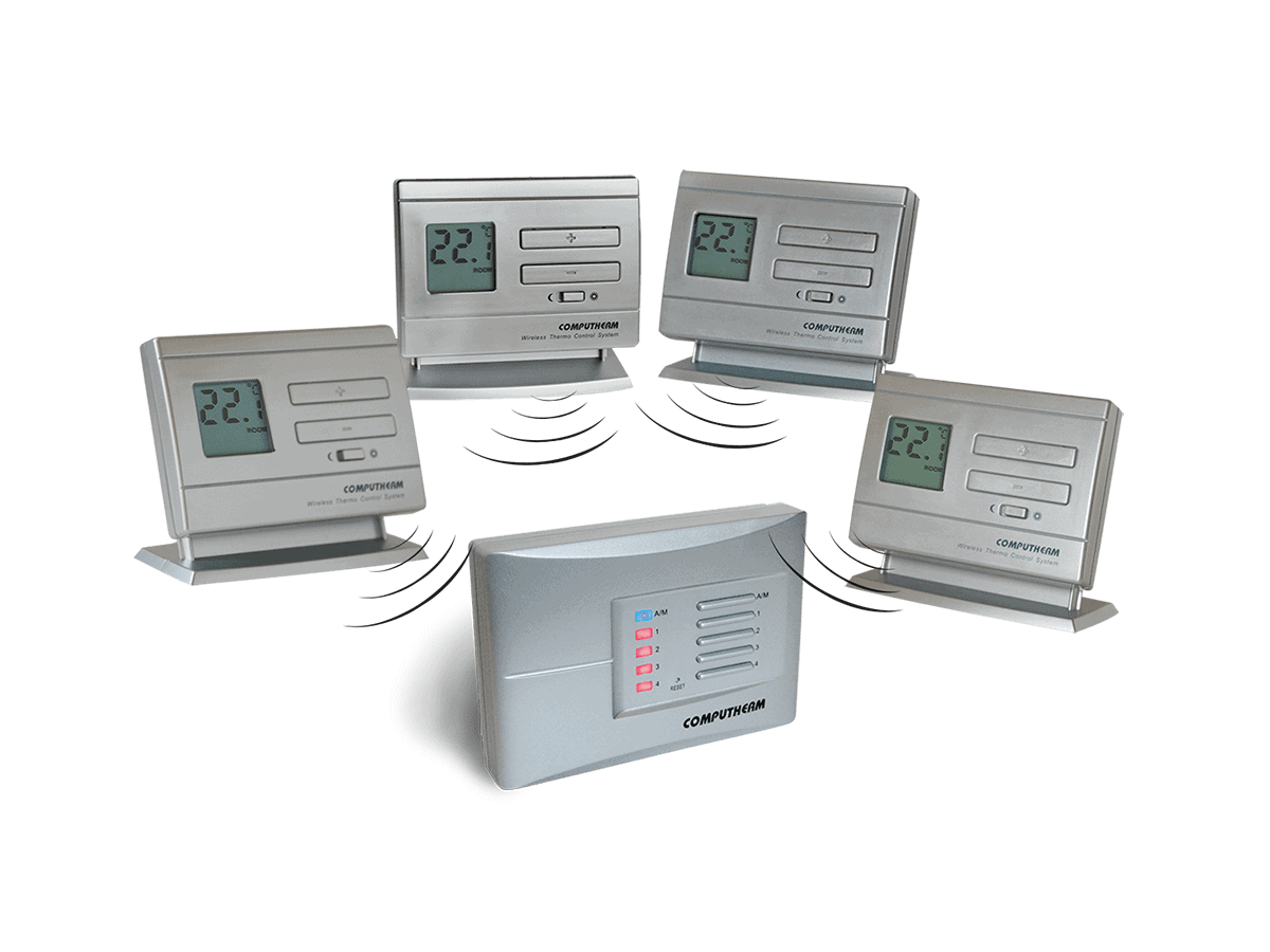 Computherm Q5RF Multizónás, vezeték nélküli (rádiófrekvenciás), digitális szobatermosztát