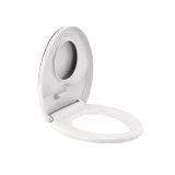 Rion Soft Close 2 az 1-ben WC ülőke szűkítővel műanyag fehér - Image 3