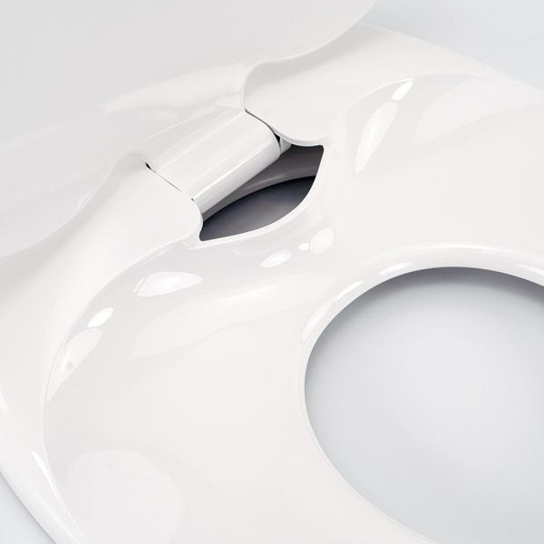 Rion Soft Close 2 az 1-ben WC ülőke szűkítővel műanyag fehér - Image 6