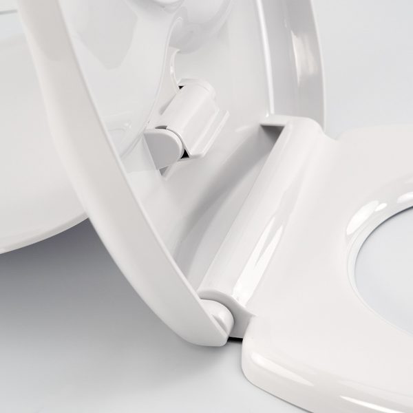 Rion Soft Close 2 az 1-ben WC ülőke szűkítővel műanyag fehér - Image 8