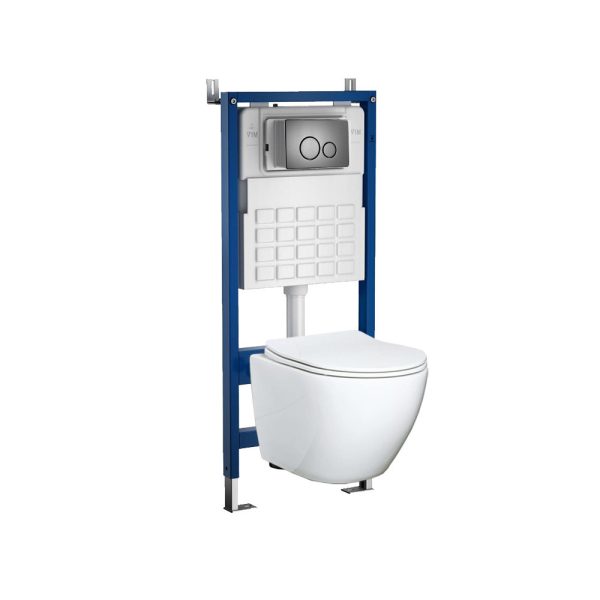 Roya Delos WH 81GRE falba építhető WC tartály szett - ROYASET_DELOSWH_R-081GRE