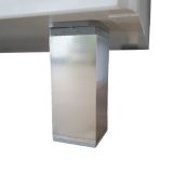 Viva SZQUARE 85 lábon álló fürdőszobabútor Sanovit ZENON 6085 porcelán mosdóval 86 x 50 cm - Image 7