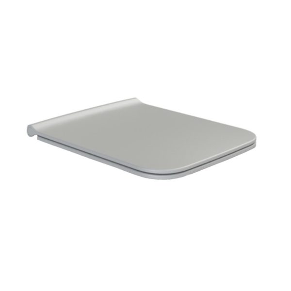 CeraStyle IBIZA / HERA WC ülőke - MATT SZÜRKE - duroplast - lecsapódásgátlós - könnyen levehető - SC00101S51302931