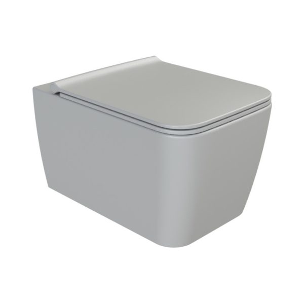 CeraStyle IBIZA / HERA WC ülőke - MATT SZÜRKE - duroplast - lecsapódásgátlós - könnyen levehető - SC00101S51302931 - Image 2