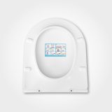 CeraStyle CITY / BELLA SLIM WC ülőke - duroplast -lecsapódásgátlós -könnyen levehető klikk rendszerű - SC00501S50003012 - Image 3