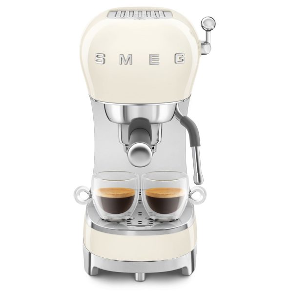 SMEG ESPRESSO KÁVÉFŐZŐ, retro, bézs - Image 4